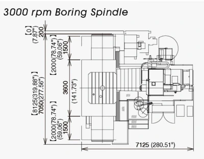 2014 KURAKI AKB-13 Horizontal Table Type Boring Mills | Olympia Technical Services (10)
