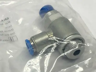 GRLA-3/8-QS-8-RS-D, 534342 | Festo GRLA-3/8-QS-8-RS-D One Way Flow Control Valve QS-8 534342 - New