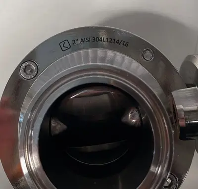 USED 2" AISI 304L1214/16 GATE VALVE