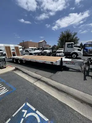 New | in-Stock 2027 FELLING FT-45-2-LP Flatbed Trailers California US | Commerce Truck Equipment Sales #1548760