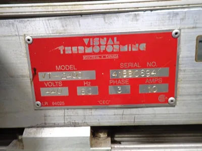 USED VISUAL THERMOFORMING VT2400