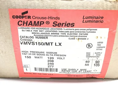 Cooper Crouse-Hinds VMVS150/MT LX Champ Series Fixture