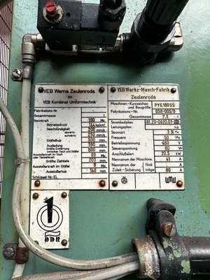 WMW C Frame Press PYE 160 SS