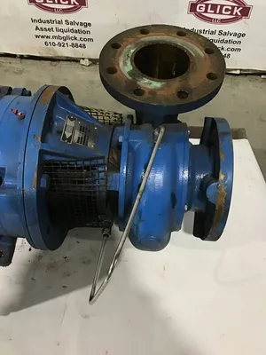 Carver 6H 5x4x7 20PA1 3PH Baldor JPM4107T Direct Connected Centrifugal Pump