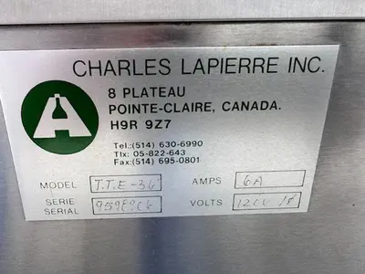 USED CHARLES LAPIERRE INC T.T.E-36