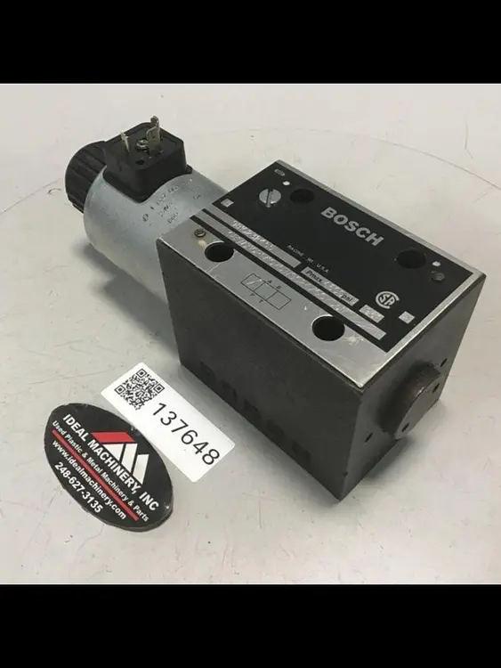 Used BOSCH 081WV10P1V1070WS024/00D51 Valves/Fittings Michigan US | Ideal Machinery #574010