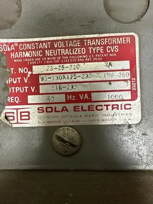 USED SOLA 23-25-210