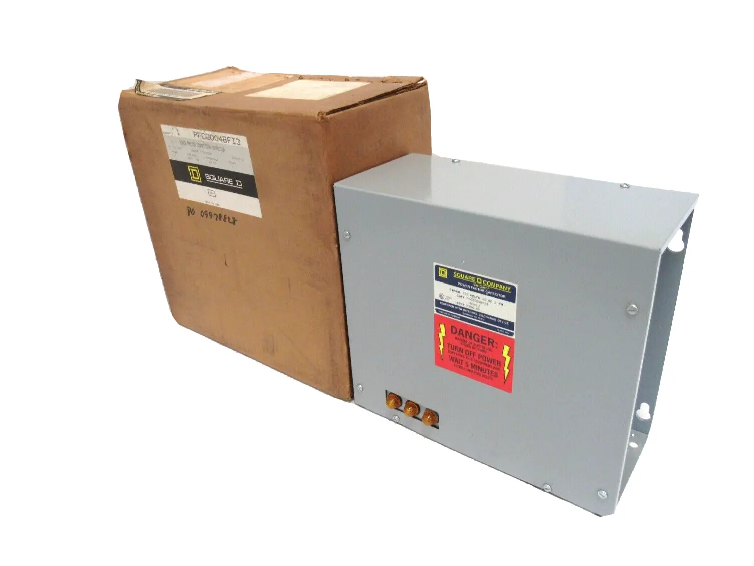 NEW SQUARE D PFC2004BFI3 POWER FACTOR CORRECTION CAPACITOR