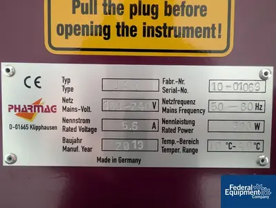USED Pharmag Pharmag Suppository Filler, Model PFM-L