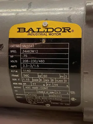 USED BALDOR VM3543