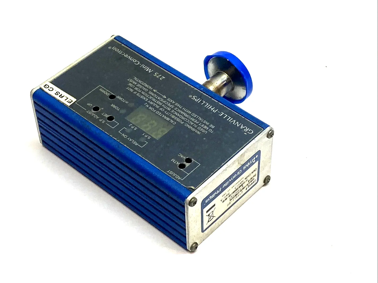 USED MKS GRANVILLE-PHILLIPS MINI-CONVECTRON GAUGE 3-DIGIT DISPLAY REV A