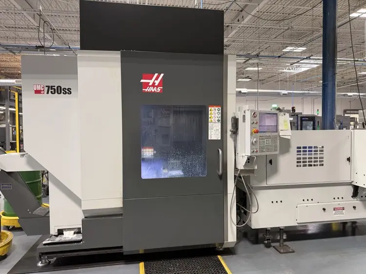Used 2018 HAAS UMC-750SS Universal Machining Centers Ohio US | Toolquip, Inc. #1513037
