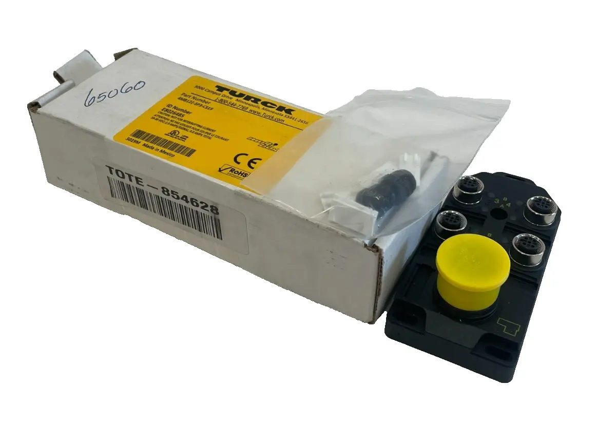 NEW TURCK 4MB12Z-5P3-CS19 JUNCTION BOX 4MB12Z5P3CS19