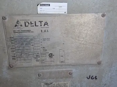 Used DELTA CETC0075S001534 Transformers British Columbia CA | Lenmark #409015