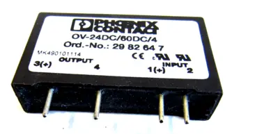 NEW LOT OF 10 PHOENIX CONTACT 2982647 RELAY OV-24DC/ 60DC/4