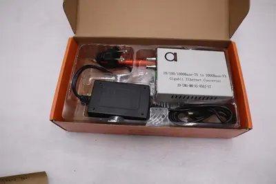 NEW OPEN BOX Fiber Optic Media Converter STOCK GF25A