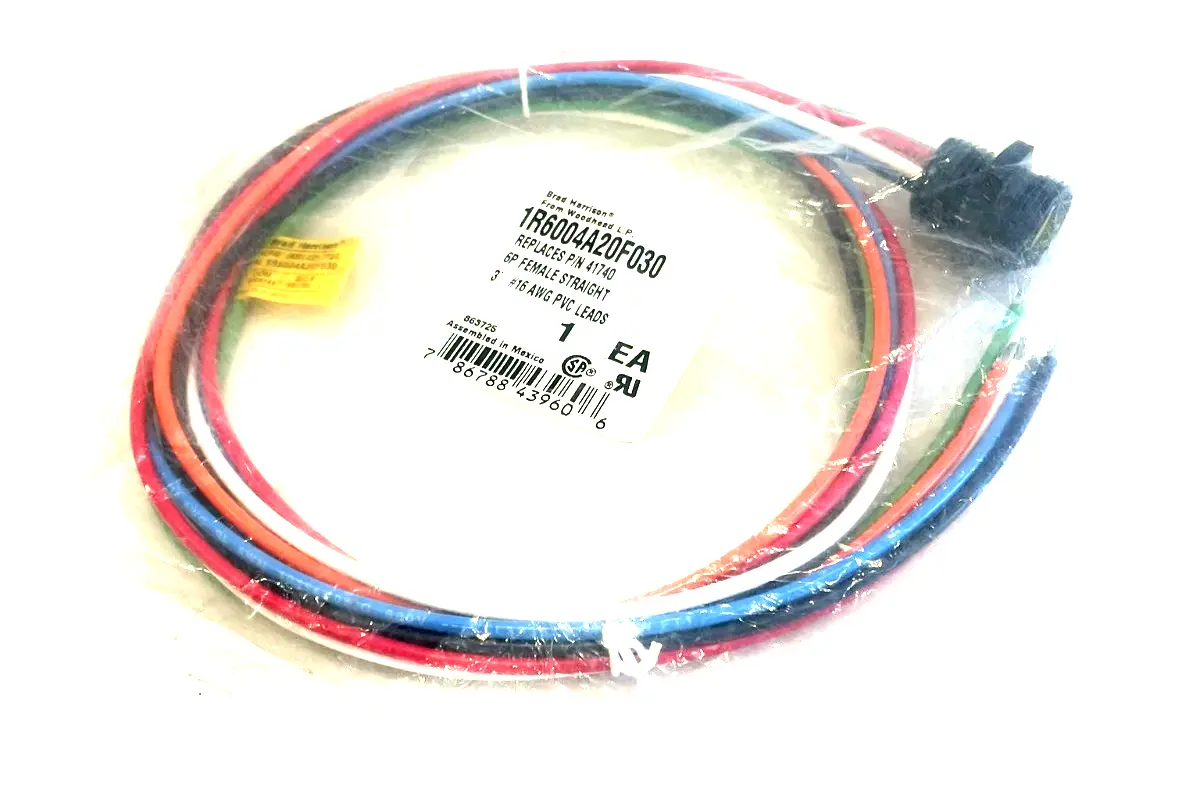 NEW WOODHEAD 1R6004A20F030 6P FEMALE STRAIGHT RECEPTACLE