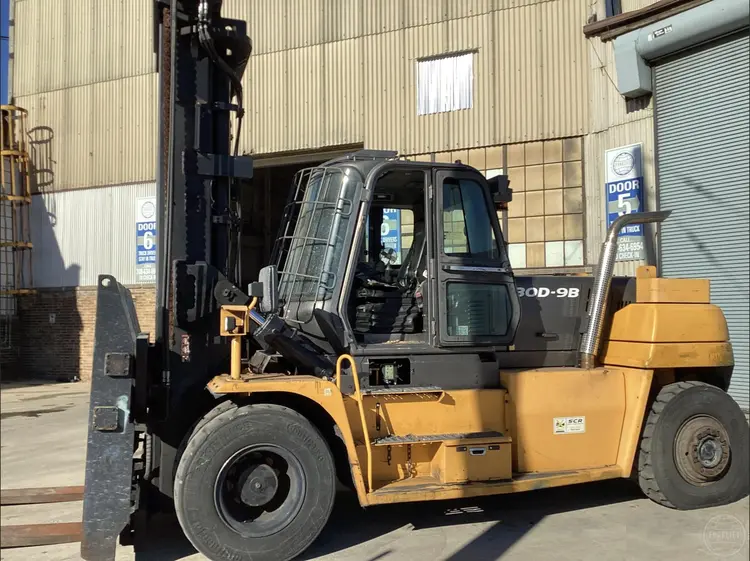 Used 2019 HYUNDAI 180D-9 Internal Combustion Forklifts: Pneumatic Tire Illinois US | Forklift Exchange #1274531