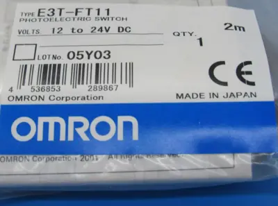 NEW OMRON E3T-FT11 PHOTOELECTRIC SWITCH E3TFT11