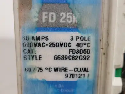 USED CUTLER-HAMMER FD3060