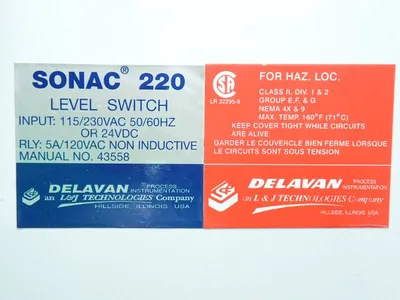 USED DELAVAN SONAC 220