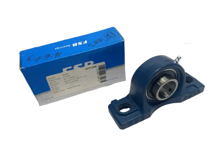 Used FSB BEARING PILLOW BLOCK BEARING 30MM SHAFT BORE Bearings | Maverick Industrial Sales #1106325