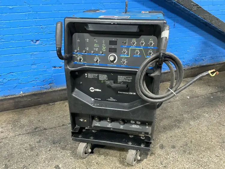 Used MILLER SYNCROWAVE 250 DX Tig Welders Ohio US | HGR 24 #1265910