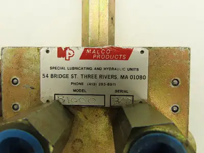 New | in-Stock MALCO _UNKNOWN_ Valves/Fittings | Arrow Industrial #566442