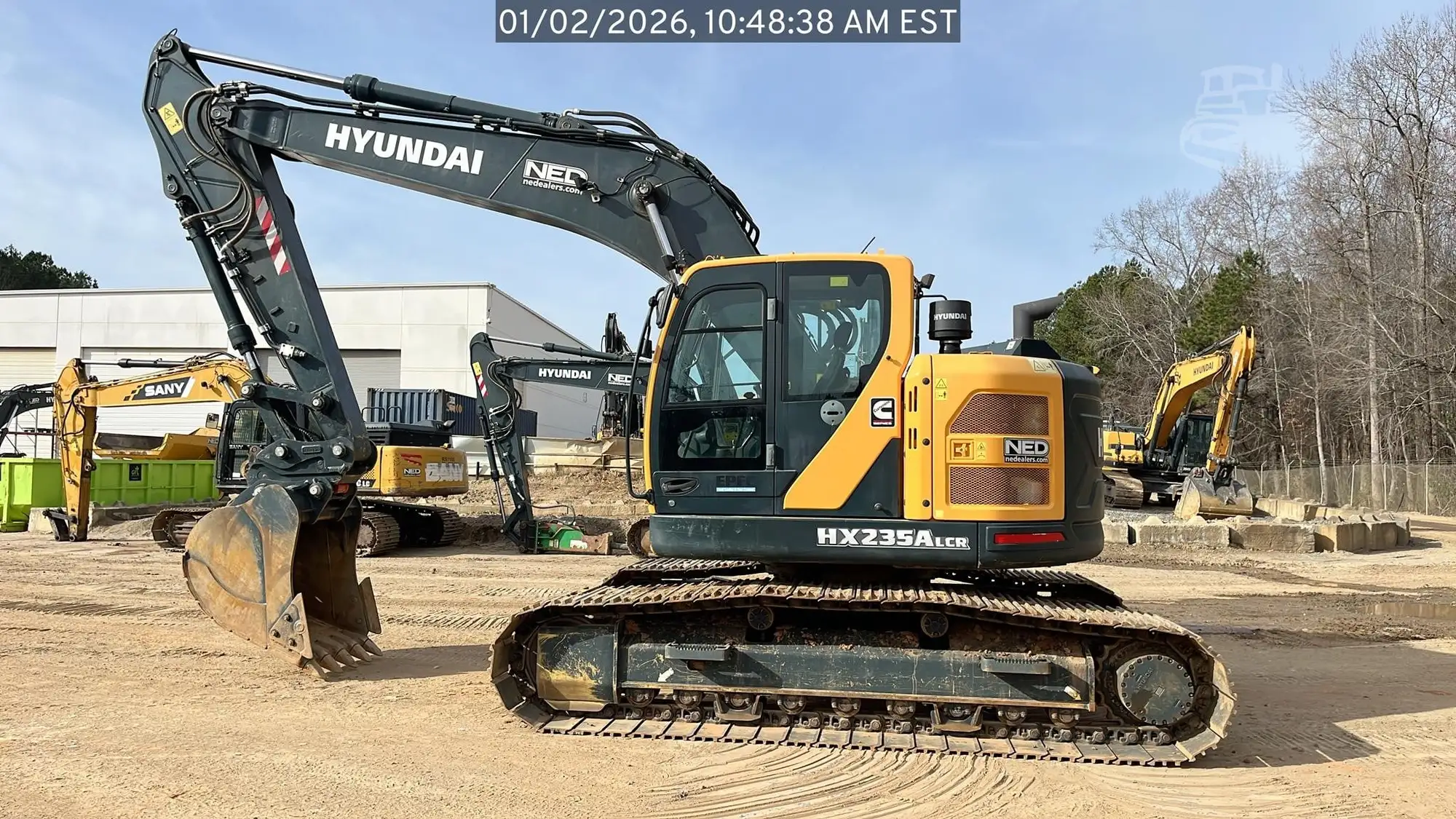 Used 2024 HYUNDAI HX235A LCR Crawler Excavators North Carolina US | National Equipment Dealers #1422314