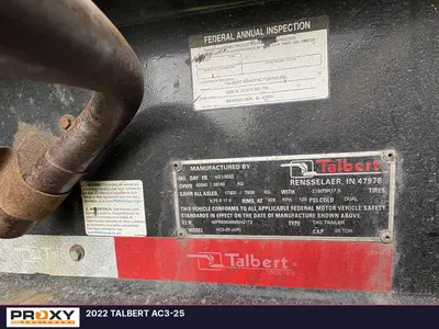 Used 2022 TALBERT AC3-25 Flatbed Trailers Pennsylvania US | Proxy Equipment #1388798