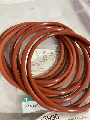 Large Lot Of Various Silicone O-rings See Photos For Size Fast Shipping!