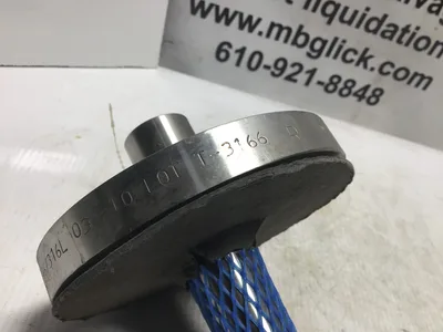 Pipe Flange 316 Stainless Steel, 1 1/2 in Pipe Size
