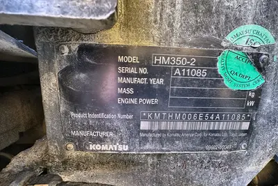 Used 2008 KOMATSU HM350-2 Articulated Dump Trucks Pennsylvania US | Proxy Equipment #1383024