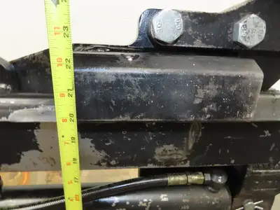 Cascade Forklift Class 3 SideShift Fork Positioner Attachment 20"x 41" W 10000lb