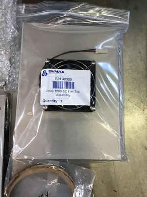 DYMAX PACKAGE EC 5000, LIGHTSHIELD TRAY ASSEMBLY , PLATE ADAPTER,1200 EC FAN TOP