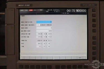 USED 2011 DMG MORI SEIKI 635 ECO