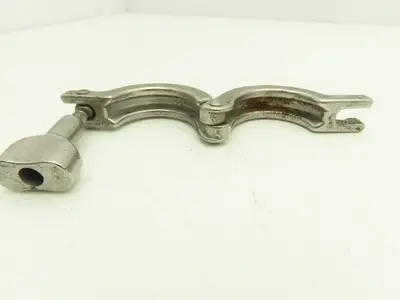 1.5" Tri Clover Clamp Stainless Steel Sanitary Flange 5/16 Thumb Screw Lot of 15