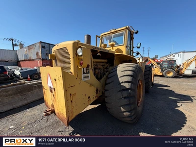 Used 1971 CATERPILLAR 980B Wheel Loaders New Jersey US | Proxy Equipment #1539946