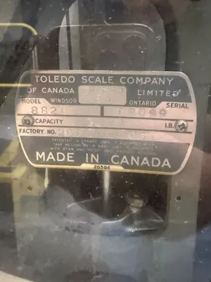 TOLEDO SCALE 1600 LBS - 250 LBS Auxiliary Equipment | INJECTION DEPOT GROUP (5)