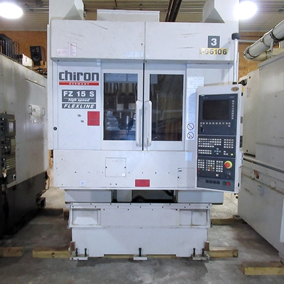 Used 2005 CHIRON FZ15S 5-AX Vertical Machining Centers (5-Axis or More) Illinois US | Machinery Marketing International #379069