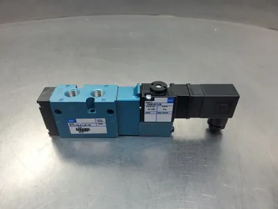 MAC 811C-PM-611JB-152 Solenoid Valve w/PME-611JB 24VDC Module. 6A-12