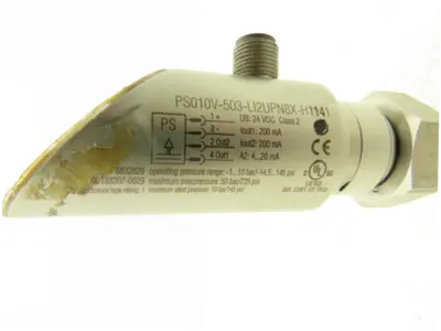 Turck PS010V-503-LI2UPN8X-H1141 Pressure Sensor 145PSI Digital Display 4 Pin M12