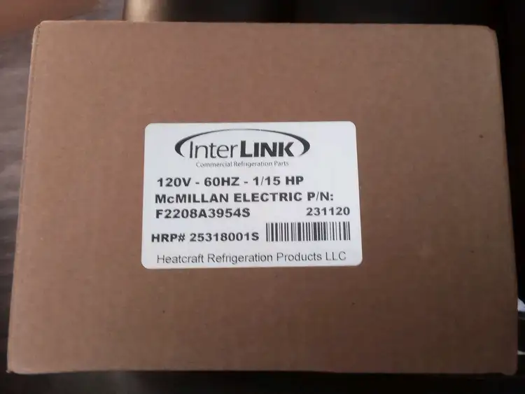 Used Interlink Interlink 25318001s Fan & Blower Parts US | Infinity wholesale & Supply LLC #1305772