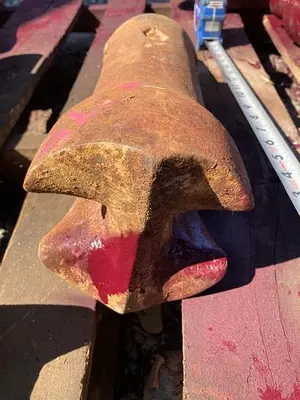 Used AFTERMARKET 5-3/4" DIAMETER "SHORT" CHISEL BIT Tool Bits Pennsylvania US | East West Machinery & Drilling #1417165