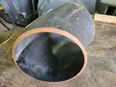 8", 45 Deg. Elbow, Butt Weld, B412