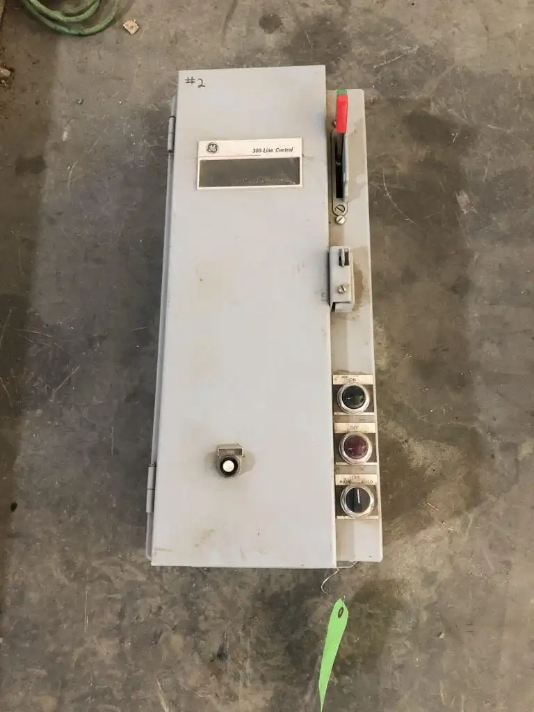 GE 300-Line Control NEMA Size 1 Combination Starter 15A 600V