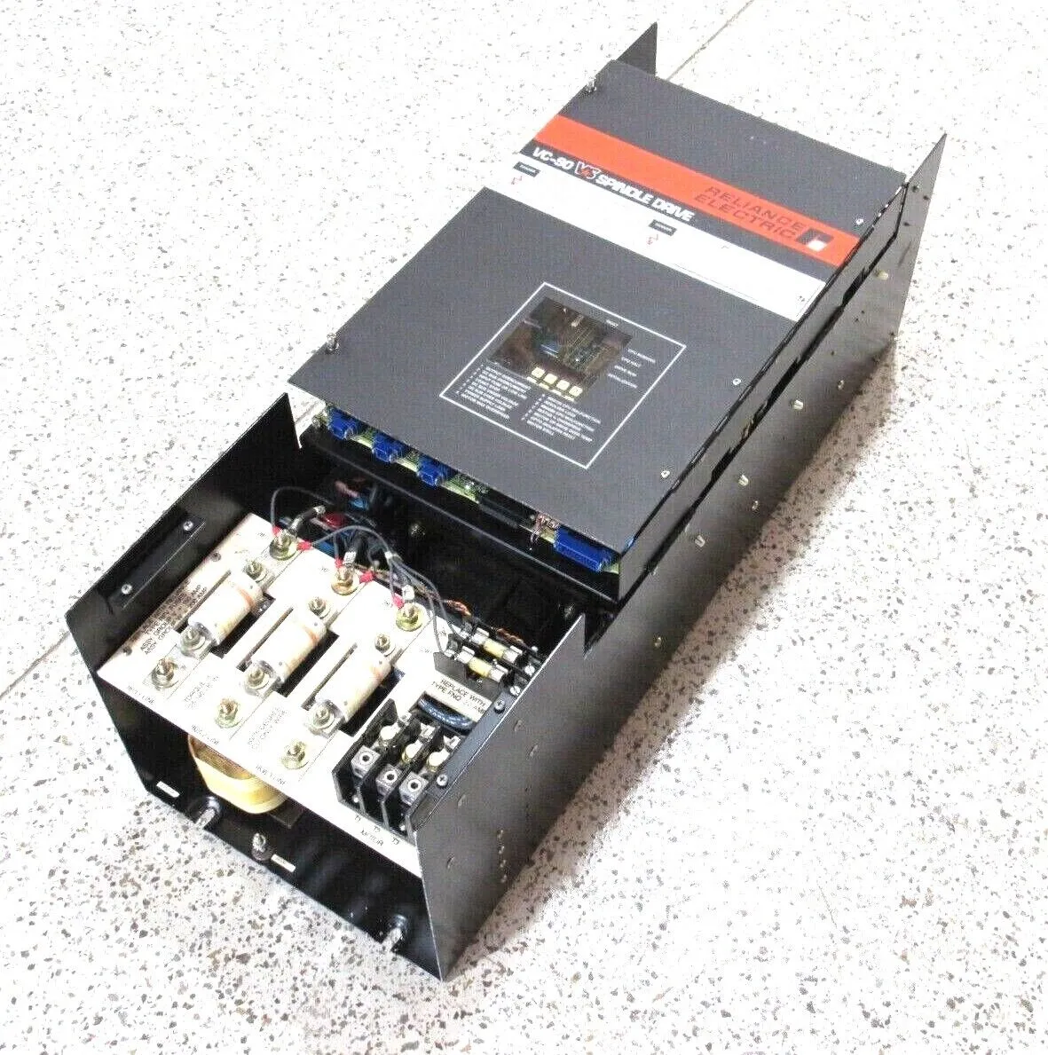 USED RELIANCE ELECTRIC 802420-2V SPINDLE DRIVE 31KVA 8024202V