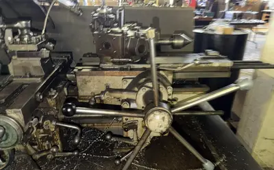 WARNER & SWASEY NO. 4 TURRET LATHE. STOCK # 0545726