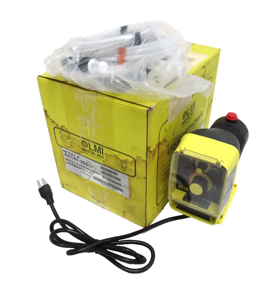 NEW LMI MILTON ROY AA141-352SI DOSING PUMP AA141352SI