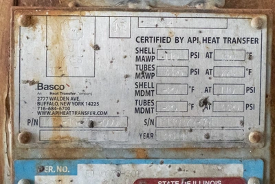 USED 2014 API SS316L